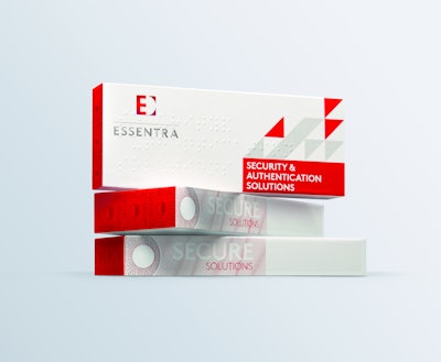 An example of a serialized pharmaceutical carton.