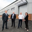 From left to right, Steve Pike – Cushman & Wakefield on behalf of PCI, John Jones – Asset & Development Manager, RHL, Kevin Williams- PCI Operations Director, Rachel Griffiths – PCI Associate Director.