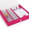 User-friendly, multi-functional and attractive new packaging aims to make blood tests easier and more accessible.
