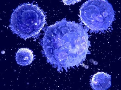 T-cells which are activated to fight cancer by Pembrolizumab. / Image: NASA