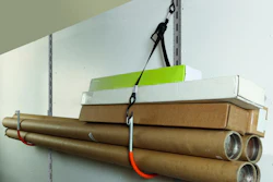 This freight-loading storage option provides a means to safety stow long and unwieldly cargo efficiently on trailers, trucks and other service vehicles.