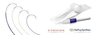 Ethicon and DePuy Synthes recently announced they were joining forces to introduce customized wound closure kits for orthopaedic surgery, including STRATAFIX™ and DERMABOND® suture closure devices.