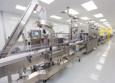 Apace installed this integrated bottling line from NJM Packaging in 2017 to increase production volume.