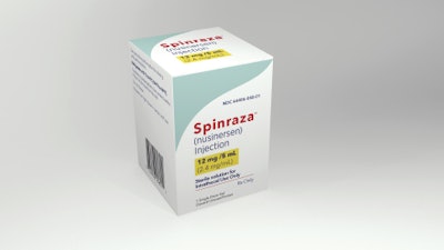 This injection of Spinraza costs $125,000 / Image: Biogen