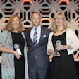 Americares Senior Vice President and Chief Marketing Officer Jed Selkowitz (center) presents the Power of Partnership Award to Lisa Walker (left), Director, Distribution and Customer Service, from Endo Pharmaceuticals and Sandra Bayer (right), Senior Director National Accounts, from Par Pharmaceutical, at the HDA Business and Leadership Conference. Photo courtesy of HDA.