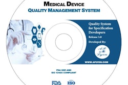 Quality system management products serve to help medical device companies comply with new regulations.