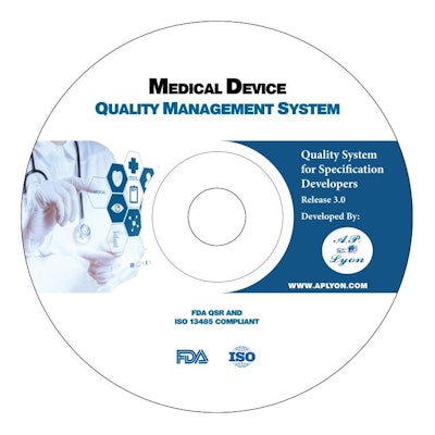 Quality system management products serve to help medical device companies comply with new regulations.