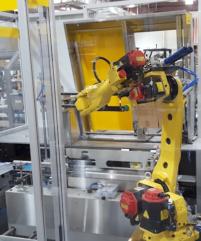 Modular robotic case erector and case closer/sealer
