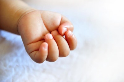 The wrist of an infant. / Image: Forbes
