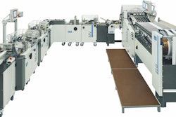 Triple knife outsert system with new 24-plate primary folder incorporates more copy into folded leaflets of same finished size.