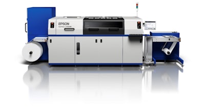 New SurePress L-4533AW label press is part of a new line that provides improved automation functions that delivers high-quality labels and packaging.