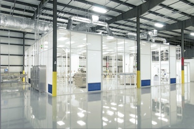 Praxis Packaging is ready to meet the DSCSA deadline. Seen here is a Praxis cleanroom.