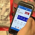 The QR Code scanned by a consumer instantaneously links to the SmartLabel landing page. No special scanning app is required. (Photo credit: Scanbuy)