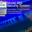 Model 88S for product security and counterfeit avoidance is print-invisible, UV light-readable.