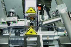 A close-up view of MG2's ACE CT/400 track-and-trace system.