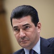 Dr. Scott Gottlieb, Commissioner of the Food and Drug Administration (FDA), testifies during a House Energy and Commerce Committee hearing concerning federal efforts to combat the opioid crisis, October 25, 2017 in Washington, DC.
