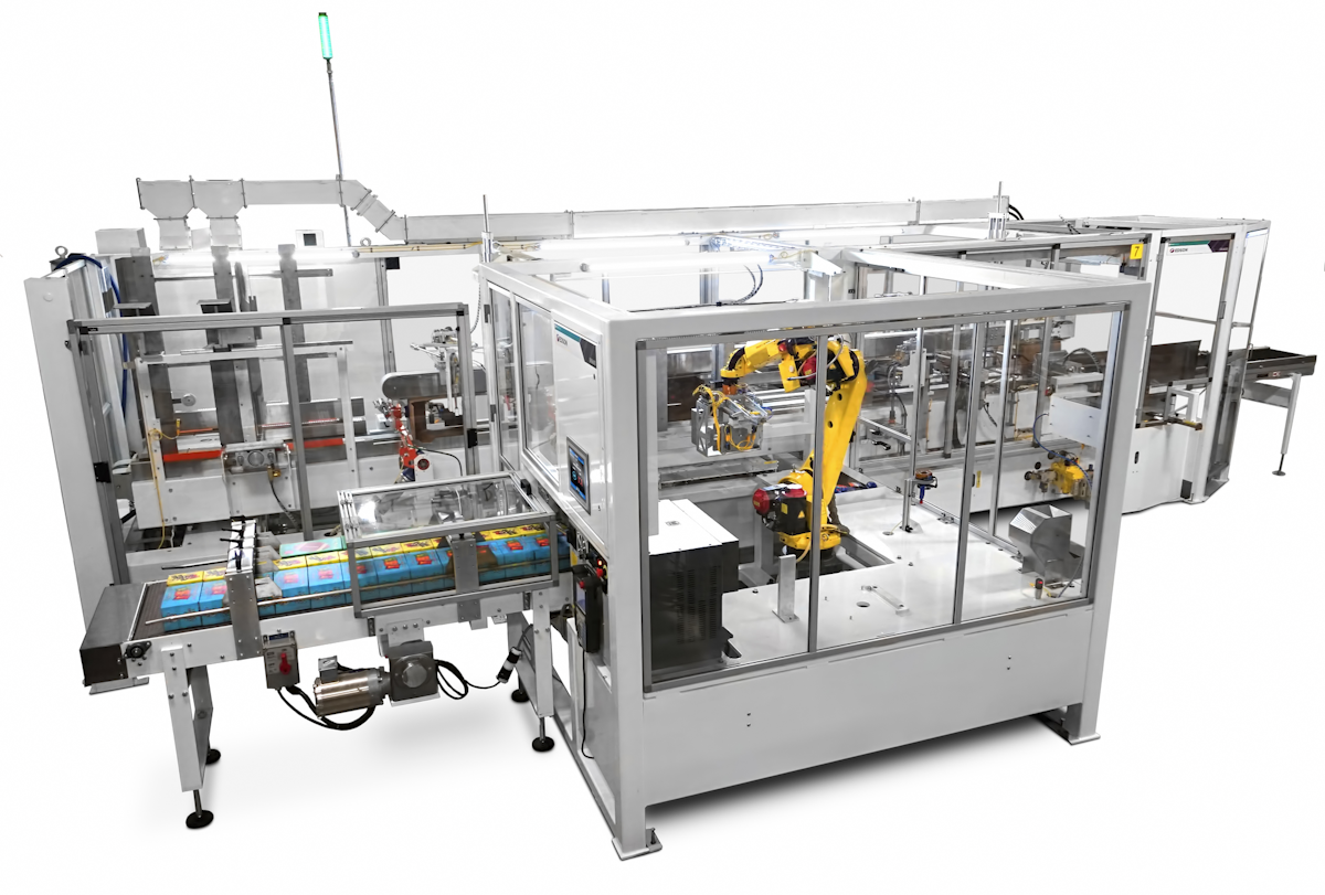 Case packer built for fulfillment and food packing