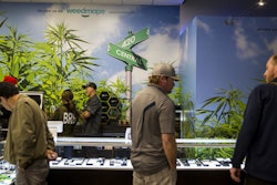 Customers at 420 Central, a marijuana dispensary in Santa Ana, on New Year's Eve. (Kent Nishimura / Los Angeles Times)