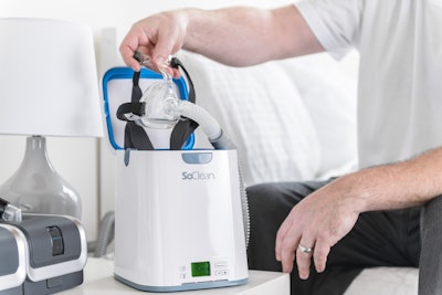SoClean requires a simple one-time setup with the user’s CPAP machine.