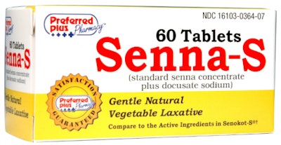 Senna Laxatives / Image: Pharma Packs