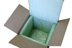 Green Cell Plus panels are wrapped in recyclable PE film for temperature-sensitive shipments.