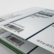 Akorn partnered with Platinum Press to produce readable, serialized labels, as shown in this rendered image.