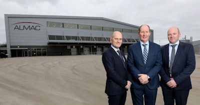 Dr Robert Dunlop, Managing Director & President Almac Clinical Services, Alan Armstrong, CEO Almac Group & Graeme McBurney, Managing Director & President, Almac Pharma Services .