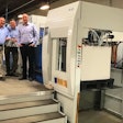 Left to right: Tom Fitzgerald, KBA-Iberica Manager;Mike Gibson, Ellis Paper Box Plant Manager; and Dave Ellis, Ellis Paper Box President have developed a trusted partnership with the recent installation of the KBA-Iberica Optima K die cutter.