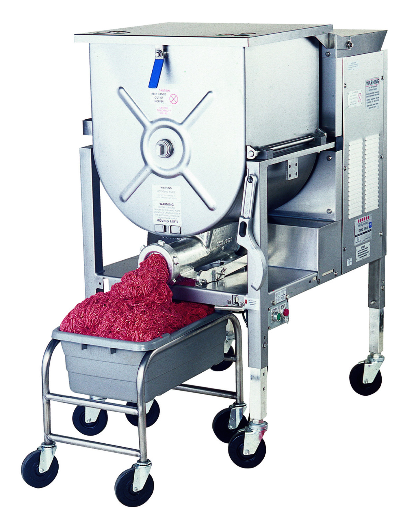 Mixer/grinder is designed for high-speed production