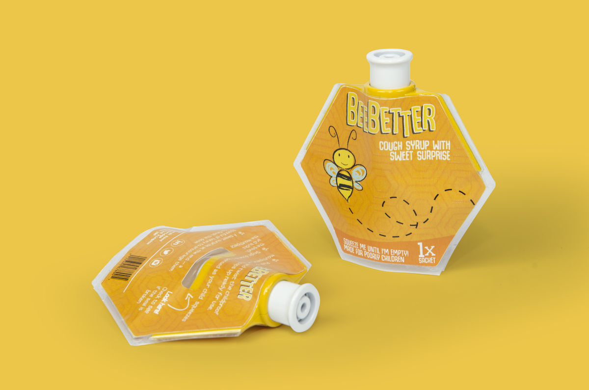 Beebetter Single Use Pouch Aims To Help The Medicine Go Down Healthcare Packaging