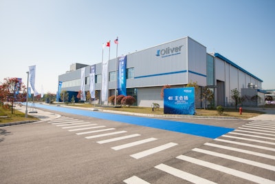 New 68,000 sq-ft facility in Suzhou, P.R. China will manufacture products and include testing lab, warehousing and distribution facilities.