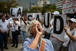 Protesters in Venezuela / Image: Federico Parra