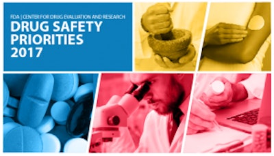 CDER's Drug Safety Priorities 2017 report.
