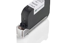 Domino has developed several inks, including this BK640 ink cartridge, for 2D coding.