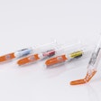 Pairing of epoetin biosimilar and needle protection labels is a first with medication used for the treatment of anemia.