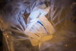 Low recycling rates are a common problem at hospitals worldwide, where single-use products, double-wrapping and complex composites are the norm. Credit: Michael Harder.