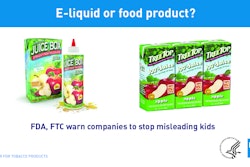 Nicotine Products That Resemble Children's Foods / Image: FDA