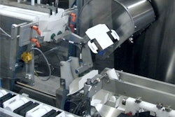 ESS Technologies' Model SC100 uses continuous motion to achieve packaging speeds of up to 100 cartons/min.
