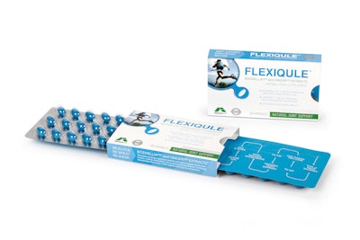AlchemLife’s FlexiQule herbal supplements provide a compelling product-package synergy in which product, structure and graphics work together to engage the consumer to take ownership of their journey towards improved health and physical mobility.
