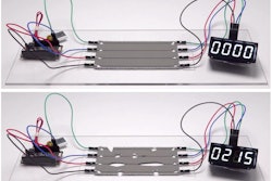 New material powers clock despite mechanical damage. / Image: Nature Materials