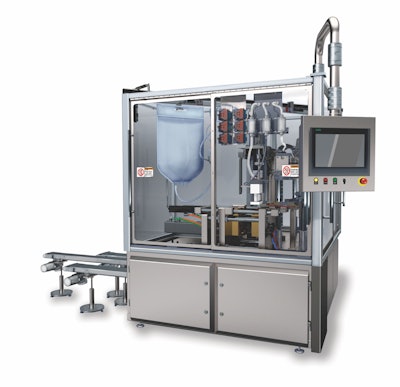 ASEP-TECH Blow/Fill/Seal machine is compact laboratory-sized machine designed to meet demand for low-output production of pharmaceutical products and/or small development batches using advanced aseptic technology.