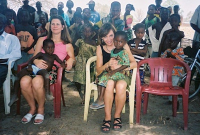 Penny Heaton, new head of Gates' nonprofit biotech, in Ghana in 2006. / Image: Penny Heaton