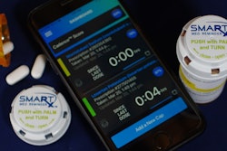 Concordance Health Solutions’ Smart Med Reminder electronic monitoring system includes a connected prescription vial cap, companion mobile apps and a cloud-based service that reminds patients to take their medication and monitors their progress.