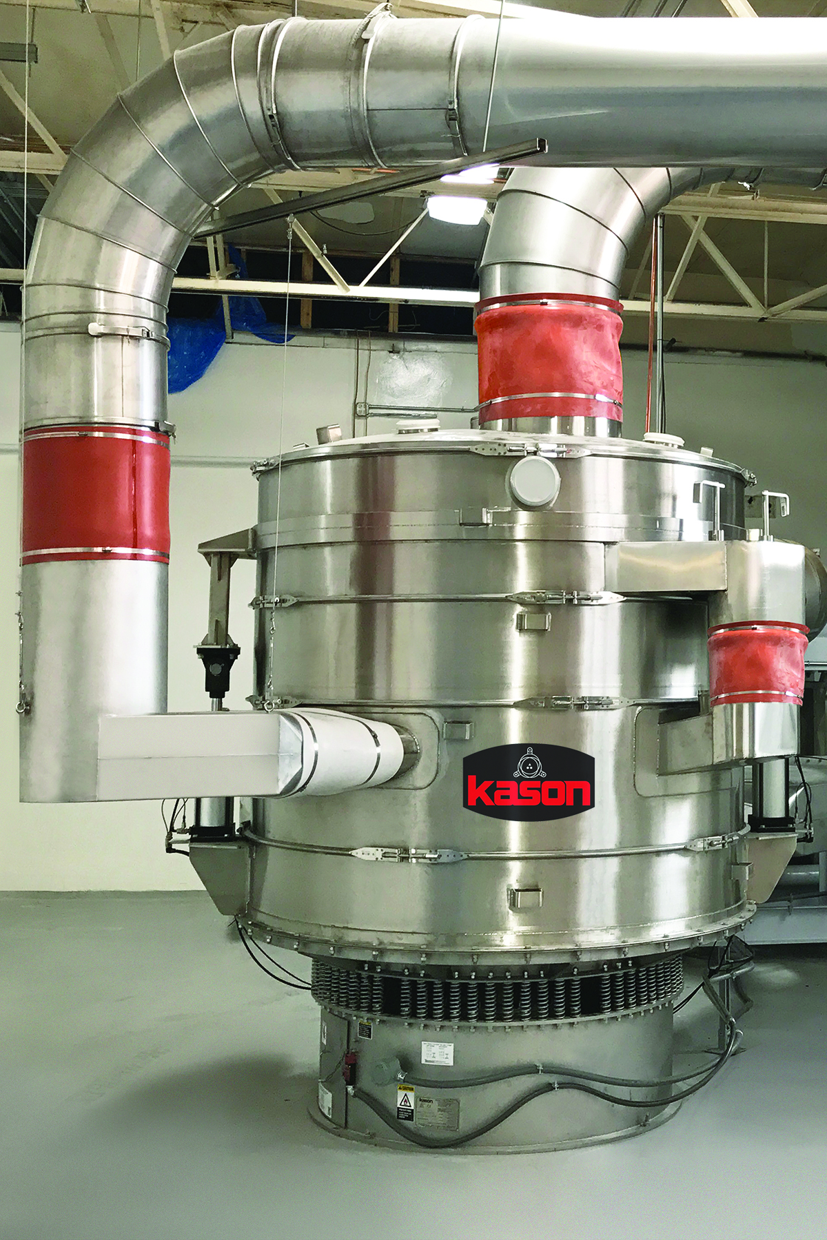 Fluid bed processor system reduces capital cost and energy usage