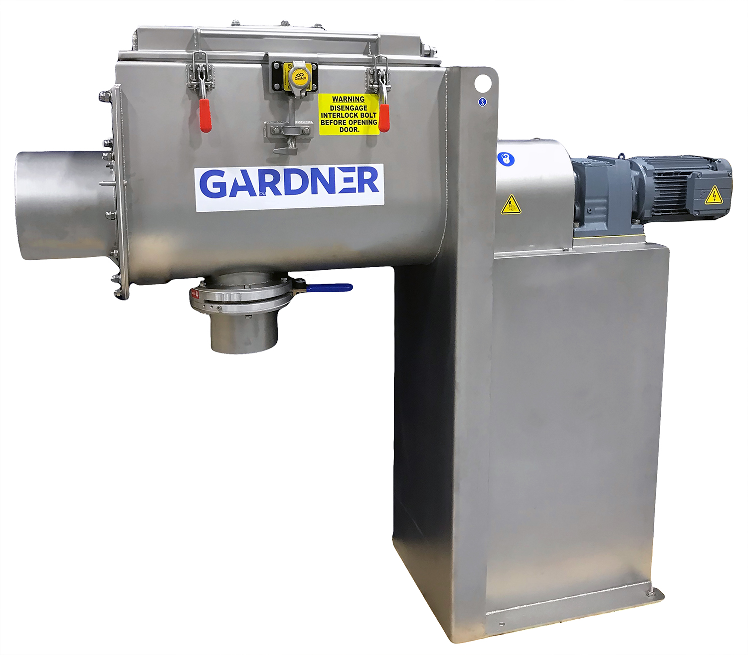 Ribbon mixers are designed for small batch applications
