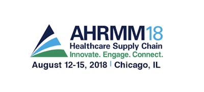 AHRMM18 takes place Aug. 12-15, 2018 in Chicago, IL. The meeting features learning labs and presentations in subject areas that include UDI adoption, logistics and distribution, and clinically integrated supply chains.