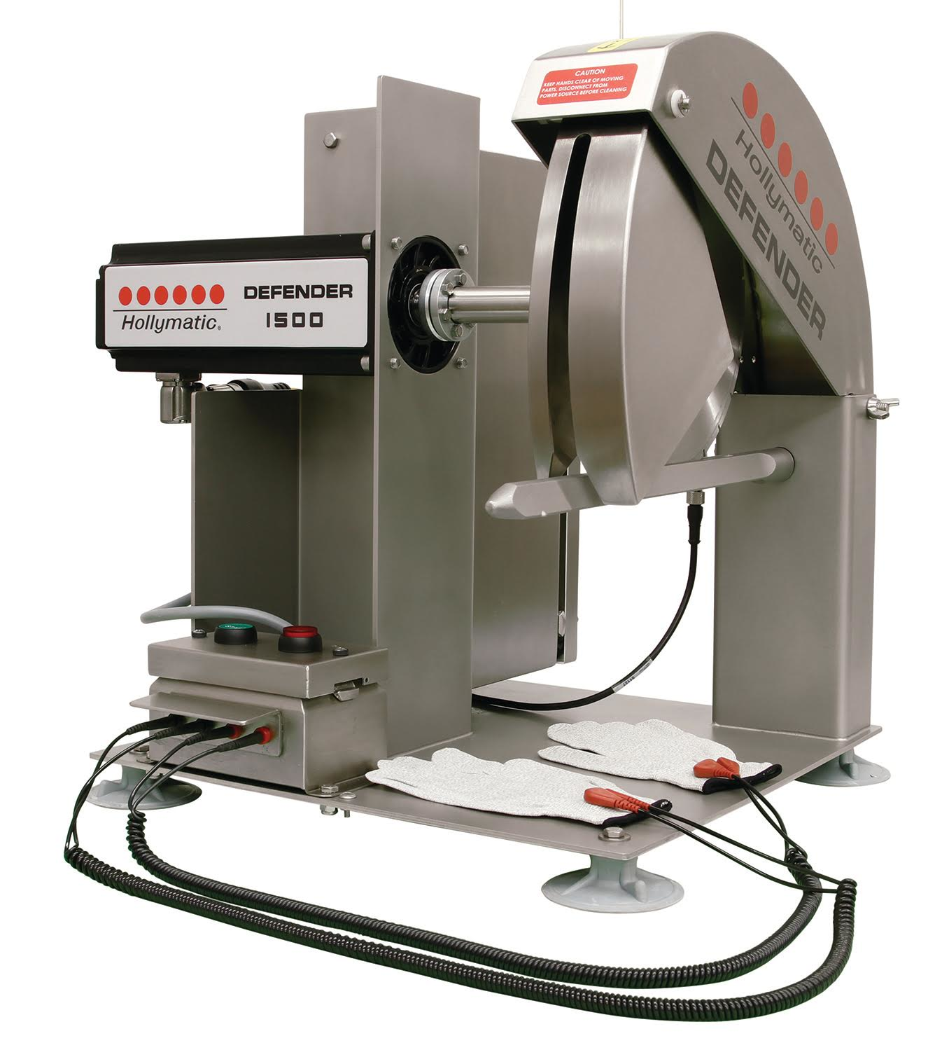 Poultry cutter uses blade-braking technology