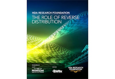 New HDA Research Foundation report delivers singular resource of the reverse distribution process, underscoring its effectiveness to the healthcare market.