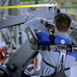The Comau Mate exoskeleton is designed to assist shoulder “flexo-extension” movement.