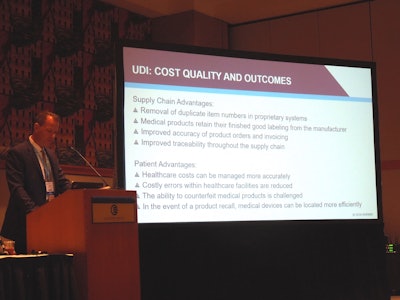John Kelty, Director of Business Solutions, WL Gore and Associates, discusses UDI implementation during AHRMM 2018 in Chicago.